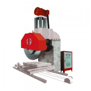 China Single Arm Multi-blade Stone Cutting Machine for Granite Block in Red Stone Machinery on sale