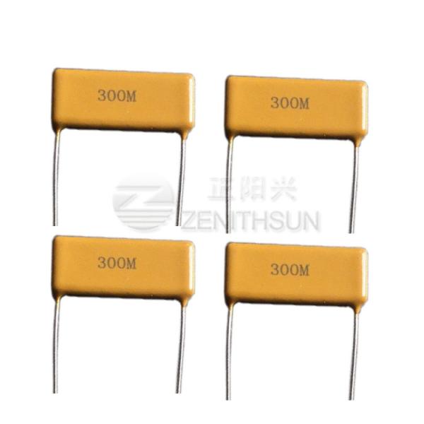 Cheap 3W 100M J Non-Inductive Resistor Precision High Voltage Flat With Low TC for sale