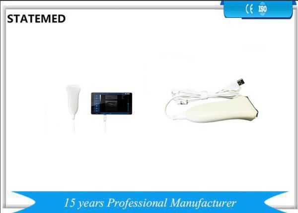 Cheap 7.5 Mhz Portable Ultrasound Device Linear Probe With Smart Phone Pad And Computer for sale