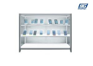 China Glass Led Ceiling Light Panel , Showcase Display Cabinets Illuminated Display Shelf on sale