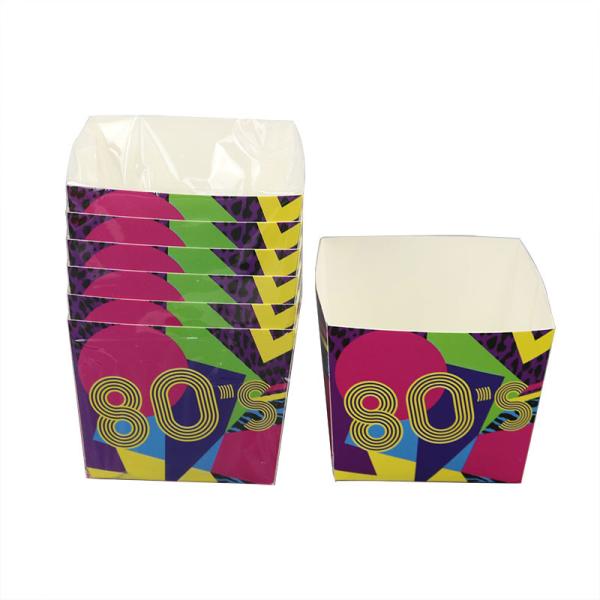 Cheap BPA Free Square Decorative Paper Oven Safe Baking Cups for sale