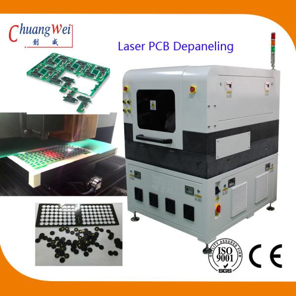 Cheap FPC PCB Laser Depaneling Machine Auto Vision Positioning Pcb Depaneling Equipment With Optowave Laser for sale