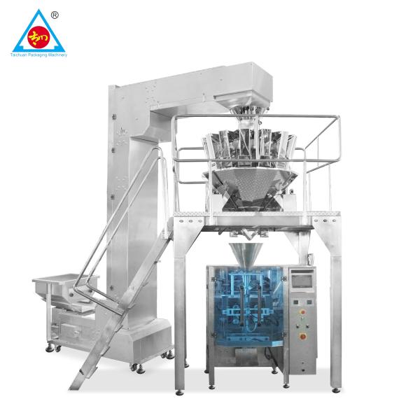 Cheap Vertical form fill seal product weigher sealing sachet packing machine price weighing and packing machine for food for sale