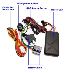 China GPRS/GSM/GPS Tracker Motorbike GPS tracker car tracking device with relay ACC detection  with android  and ISO APP on sale