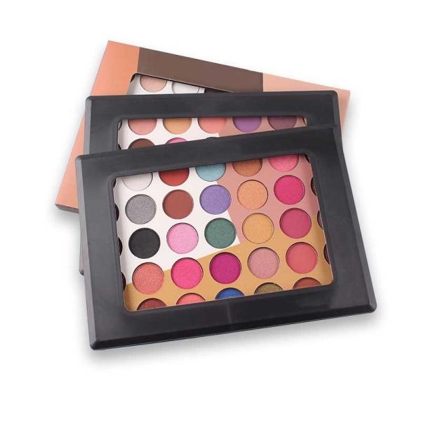Cheap Pantone Empty Eyeshadow Palette With Mirror Silk Printing for sale