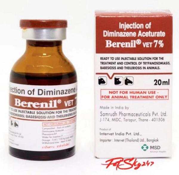 Cheap Diminazene Aceturate Injection Labels And Boxes for sale