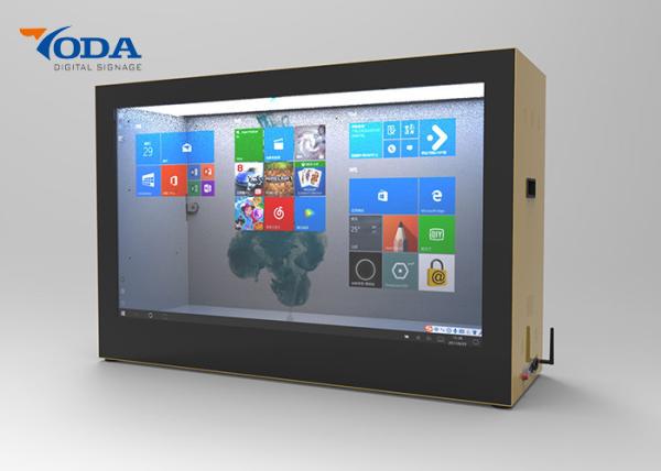 Cheap Transparent LCD Display Case , Digital Display Case 1920 * 1080 Resolution for sale