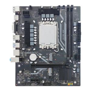 China Hot Selling H610 Motherboard Intel Core 12/13th I9/I7/I5/I3/Pentium LGA1700 Motherboard Dual Channels DDR4 64G With M.2 VGA H610M-4D4-V1.1 on sale