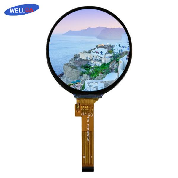 Cheap CE Round LCD Display Circular LCD Screen For GPS Navigation Systems for sale