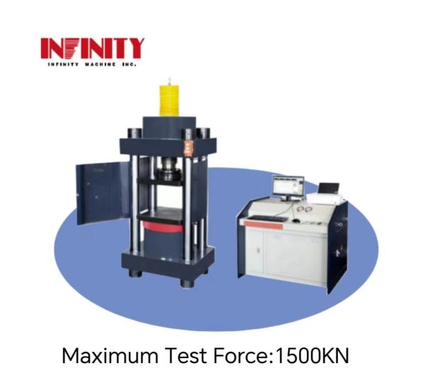 Cheap Concrete Compressive Strength Testing Micro Electro hydraulic Servo Compression Tester for sale