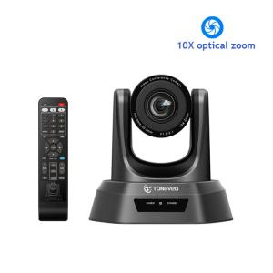 China TEVO NV10U 10X Zoom USB PTZ Camera 2D 3D NR HS Code 8525801302 on sale