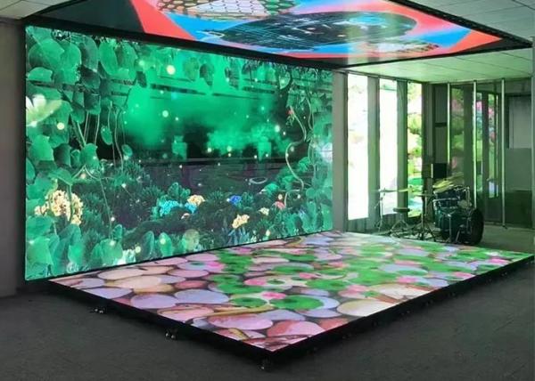 Cheap DVI Floor LED Display Screen P8.928 Stage Background LED Display IP43 for sale