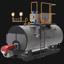 Cheap Heavy Industrial Natural Gas Boiler Large Output With Continuous Progress for sale
