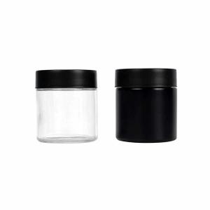Best Premium Glass Weed Jar with Straight Sided Design-CR Certified Childproof Jar 1oz 2oz 3oz 4oz 5oz wholesale