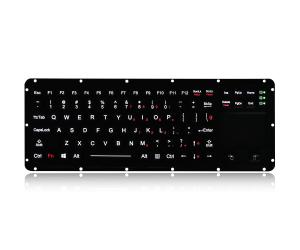Backlight EMC Keyboard Military Level Silicone Rubber Keyboard 88 Keys USB Interface