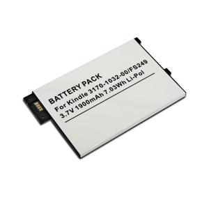 China Custom Lithium Battery Pack 3.7 V 1900mAh LITHIUM ION BATTERY REPLACEMENT for ebook reader on sale