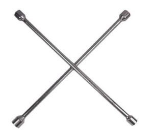 China Multi Size Car Wheel Wrench / 4 Way Tire Wrench For Two - Handed Torque on sale