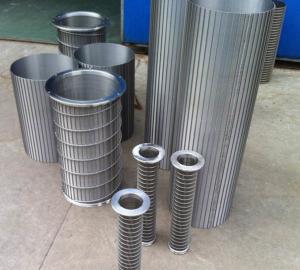 China Length 0.25m-3m Johnson Wedge Wire Screens for Filtration Efficiency on sale