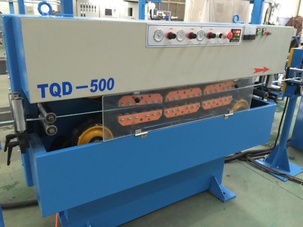 Cheap Low Noise Wire Extruder Machine With PLC Touch Screen Controller for sale