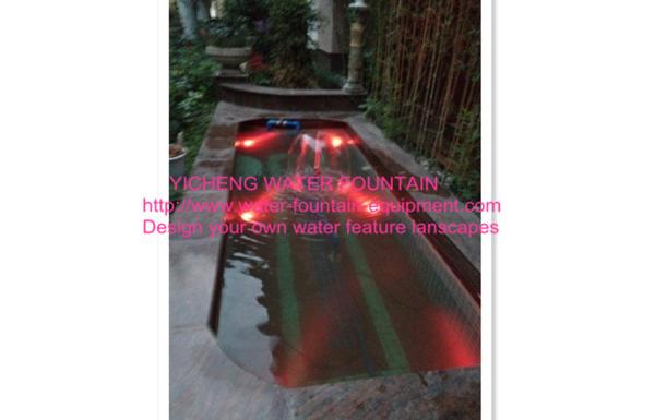 Cheap Garden Yard Small Water Fountain Project Beautiful With LED Lighting for sale