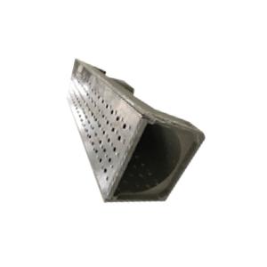 U Type Polymer Concrete Drainage Channel Ditch , Steel Grill Linear Drain For Water