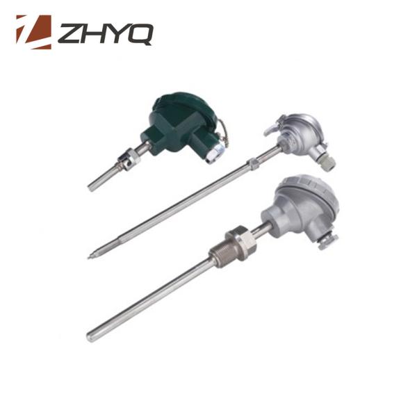 Cheap Thread Connection Industrial Temperature Sensor , K E J T PT100 CU50 PT1000 Temperature Sensor for sale