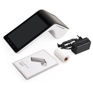 Mini Android Pos Machine , Handheld Pos System With Printer 7 Inch Captacitive Screen