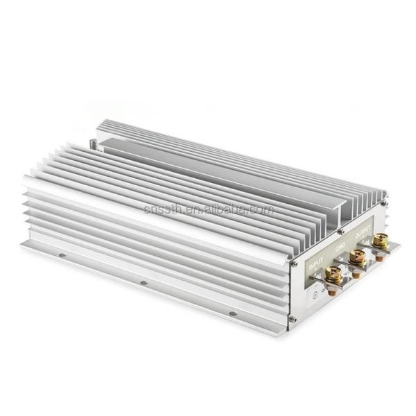 Cheap 100A 2400W 12VDC To 24VDC Converter For Network SDK Single Output for sale
