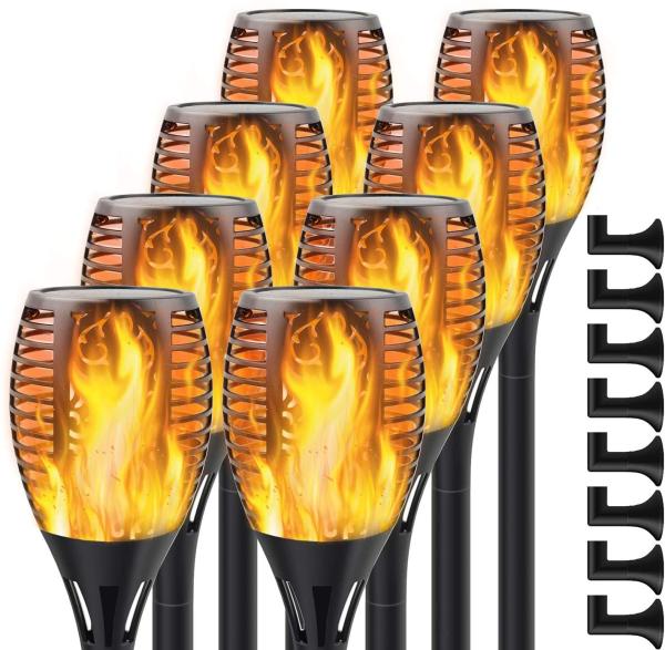 Cheap 33LEDS Solar Torch Lights for sale