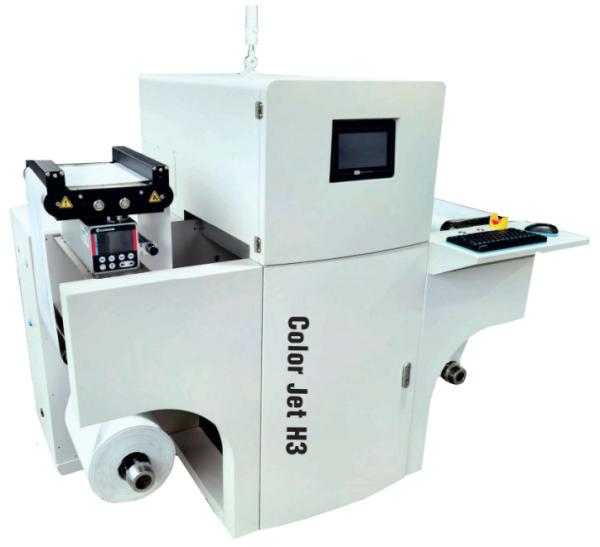 Cheap Four Color Roll To Roll Inkjet Digital Label Printing Machine for sale
