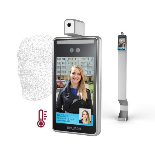 Cheap 34bit 1/2.8"  Face Recognition Temperature Measurement System for sale
