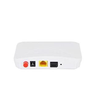 China 1 Pon White Onu Wireless Router Ont Optical Network APC 0.5A on sale