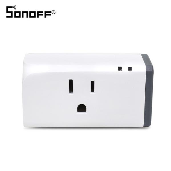 Cheap Sonoff US 16A Mini Wifi Smart Socket Home Power Consumption Measure Monitor for sale
