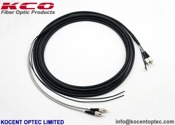Cheap FC Non - Armored CPRI Fiber Optic Patch Cord 2fo 2 Fiber 2 Cores 7.0mm LSZH 55dB Return Loss for sale