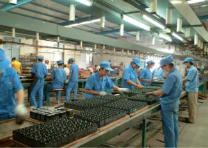 Storage Battery Automated Production Line , Automated Assembly System Fast Speed