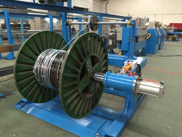 Cheap Automatic Tension Control Wire Extruder Machine With Security Protection for sale