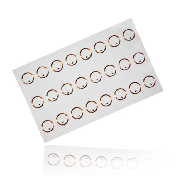 Cheap PVC 125khz Smart Card Inlay RFID Contactless card prelam sheet T5577 for sale