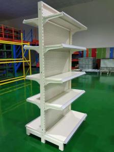 China Dual Sides Supermarket Display Racks  Loading Capability 10-250kgs / Layer on sale