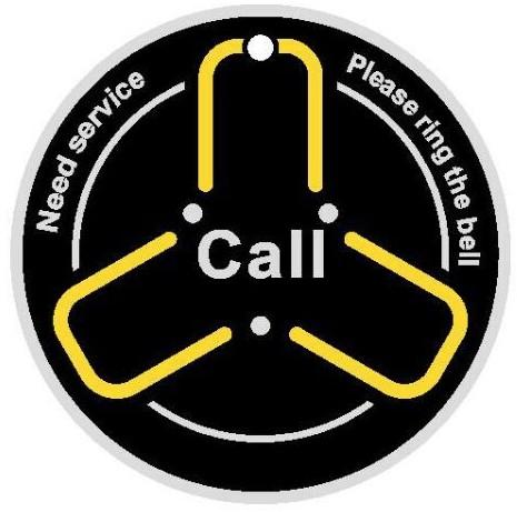 Cheap C600 Newest single circuit design wireless waiter call button for sale