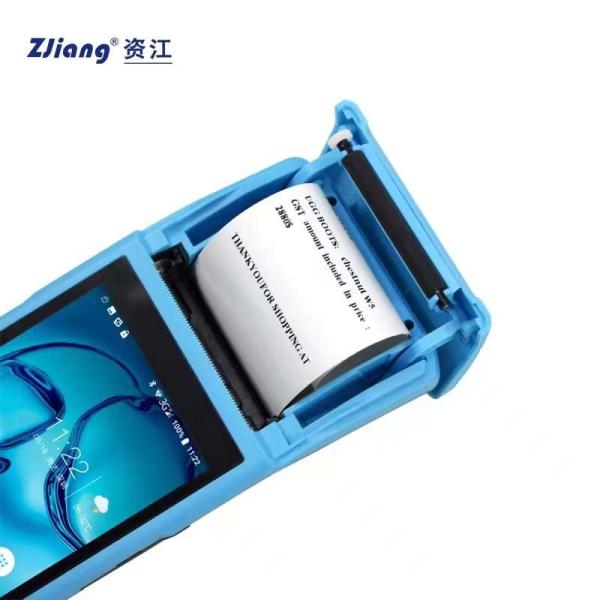 Cheap ODM 4G Android Portable Wireless POS Terminal Machine With 58mm Printer for sale