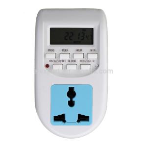 Best AL-06 220V LCD Display Universal European Plug Socket Plug In Timer wholesale