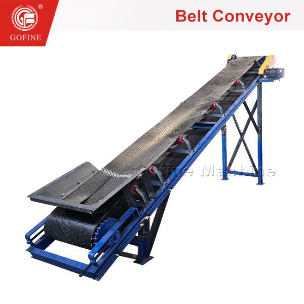 Cheap Rubber Belt Conveyor For Loading And Unloading Bulk Granular Materials for sale