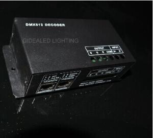 RGB Controller DMX512 Decoder，12V 3 channels  controller
