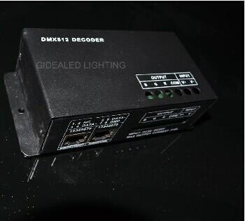Cheap RGB Controller DMX512 Decoder,DC12V LED controller for sale
