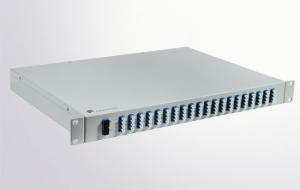 40CH Arrayed Waveguide Grating ,  Athermal AWG DWDM 100GHz Wavelength For MUX / DEMUX