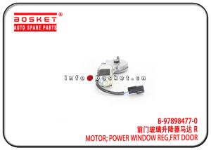 ISUZU 4JH1 NKR77 8-97898477-0 8978984770 Front Door Power Window Regulator Motor
