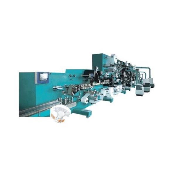 Cheap High Speed Diaper Making Machine Used Automatic Making HMI Operation for sale