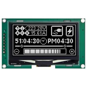 2.42 Inch 128x64 COG SSD1309 OLED Display Module With Equipment Control+PCB+Frame