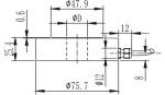 Ring Type Compression Load Cell Compression Force Sensor Micro Load Cell