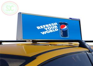 China IP65 Outdoor Waterproof Super Seismic Car P6 Led Sign Display customized LED signal on sale